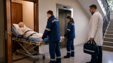 Транспортировка больных после выписки в ЦАО Москвы