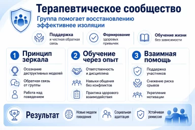 Терапевтическое сообщество в ЦАО Москвы