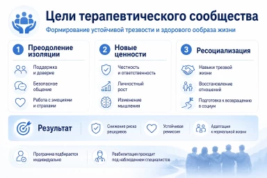 Терапевтическое сообщество в ЦАО Москвы