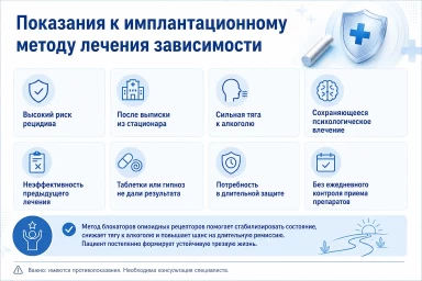 Имплантация Продетоксон в ЦАО Москвы